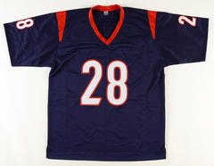 Joe Mixon Signed Houston Texans Jersey (JSA) 3x1000 Yard Rush / Running Back