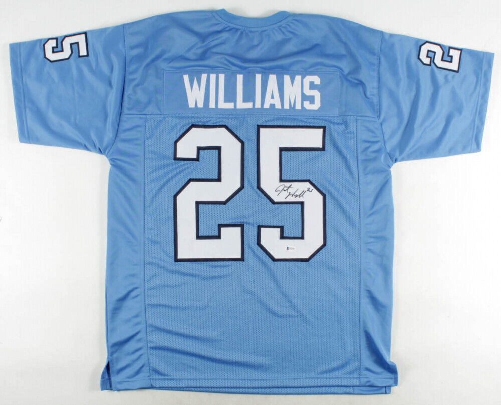 Javonte Williams Signed North Carolina Tar Heels Jersey (Beckett COA) Broncos RB