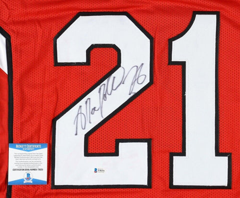 Antrel Rolle Signed Arizona Cardinals Jersey (Beckett COA) Ex-Miami Hurricane LB