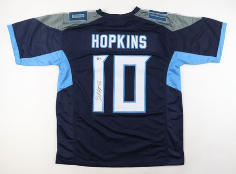 DeAndre Hopkins Signed Tennessee Titans Jersey (Beckett) Pro Bowl Wide Receiver