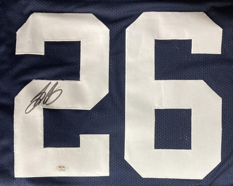 Saquon Barkley Signed Penn State Nittany Lions Jersey (PSA COA) #1 R.B Pick 2018