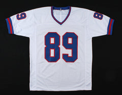 Mark Bavaro Signed New York Giants Jersey (JSA) 2xSuper Bowl Champion T.E.