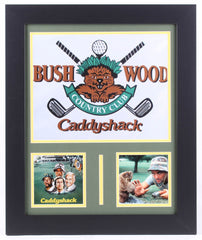 Chevy Chase Signed "Caddyshack" Framed Shadowbox VHS Display w/ Poster (Beckett)