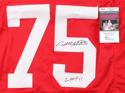 Will Shields Signed Nebraska Cornhuskers Jersey (JSA COA) KC Chiefs HOF O-Line