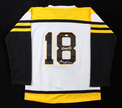 Willie O'Ree Signed Boston Bruins Jersey (JSA COA) 1st African American In NHL