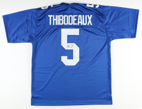 Kayvon Thibodeaux Signed New York Giants Jersey (JSA) #5 Overall Pk 2022 Draft