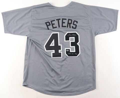 Gary Peters Signed Chicago White Sox Road Jersey "1963 AL ROY" (RSA Hologram)