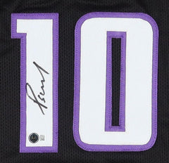 Domantas Sabonis Signed Sacramento Kings Jersey (Beckett) #11 Pck 2016 NBA Draft