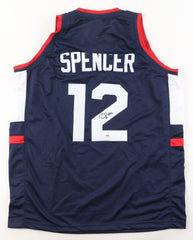 Cam Spencer Signed UConn Huskies Jersey /2024 Memphis Grizzlies Draft Pk/Beckett