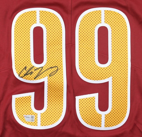 Chase Young Signed Washington Commanders Nike Jersey (Fanatics) Ex-Ohio State DE