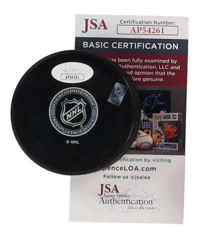 Dino Ciccarelli Signed Tampa Bay Lightning Logo Hockey Puck "HOF 2010" (JSA COA)