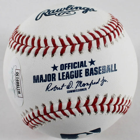 Keith Hernandez Signed OML Baseball (JSA COA) New York Mets & St Louis Cardinals