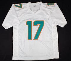 Jaylen Waddle Signed Miami Dolphins White Jersey (JSA COA) Ex-Alabama Receiver