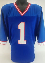 Marv Levy Signed Buffalo Bills Jersey "HOF 01" (PSA COA) 4xSuper Bowl Coach