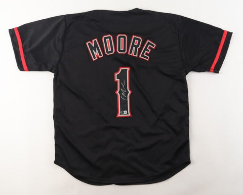 Christian Moore Signed Los Angeles Angels Jersey (Beckett) 2024 #8 Overall Pick