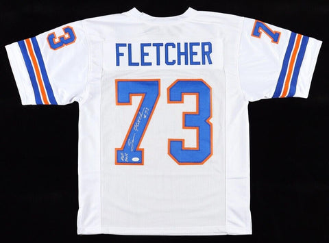 Simon Fletcher Signed Denver Broncos Jersey Inscribed "ROF 2016"(JSA) Linebacker