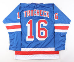 Vincent Trocheck Signed New York Rangers Jersey (Steiner) 2024 NHL All Star