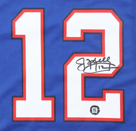 Jim Kelly Signed Buffalo Bills Nike Replica Jersey (Dave & Adams Holo) HOF Q.B.