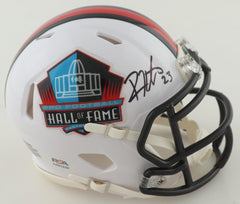 Devin Hester Signed Hall of Fame Speed Mini Helmet Chicago Bears Return Man/ PSA