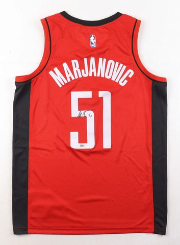 Boban Marjanovic Signed Houston Rockets Jersey (PSA) Former European Superstar