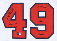 John Rocker Signed Atlanta Braves Jersey "F**k NY & Mets Fans Are P****s Beckett