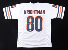 Tim Wrightman Signed Chicago Bears Jersey Inscribed Super Bowl XX (JSA COA) TE