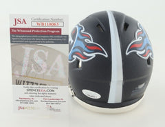 Jeffery Simmons Signed Tennessee Titans Mini Helmet (JSA COA) 2019 1st Round Pck