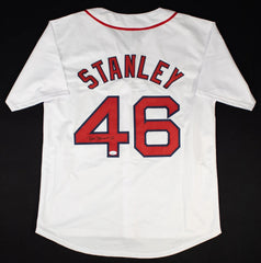 Bob Stanley Signed Boston Red Sox Jersey (JSA COA) BoSox Pitcher / 1977 - 1989