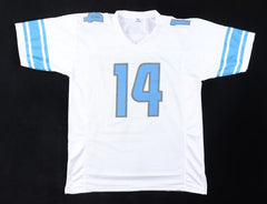 Amon Ra St Brown Signed Detroit Lions Jersey (Beckett) Pro Bowl Wide Receiver