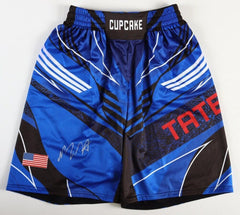 Miesha Tate Signed "Cupcake" Fight Shorts (PA) #10 Women's Bantamweight Ranking