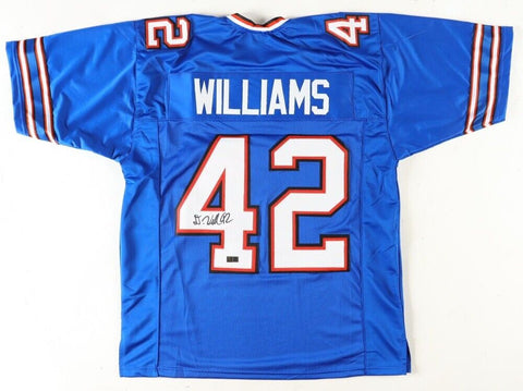 Dorian Williams Signed Buffalo Bills Jersey (TSE) 2023 NFL Draft Pick/ Tulane LB