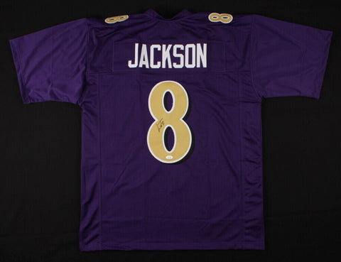 Lamar Jackson Signed Baltimore Ravens Jersey (JSA COA) 2016 Heisman Trophy QB