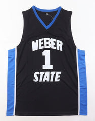 Damian Lillard Signed Weber State Wildcats Jersey (Beckett) 7xNBA AllStar Guard