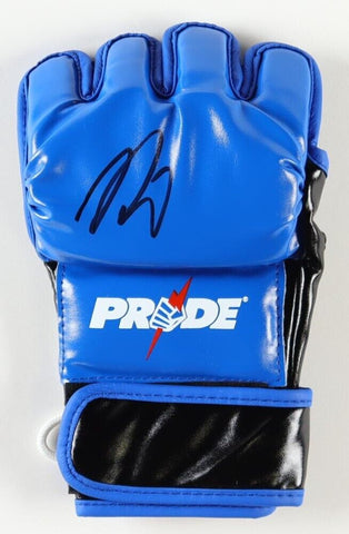 Nick Diaz Signed Pride Fighting Glove (JSA COA) MMA Record 26-10/ 13 by Knockout