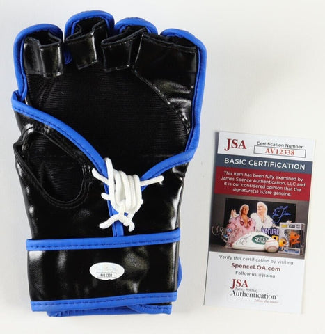 Nick Diaz Signed Pride Fighting Glove (JSA COA) MMA Record 26-10/ 13 by Knockout