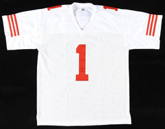 Deebo Samuel Signed 49ers White Jersey (JSA) San Francisco W.R. New 2024 Uni #
