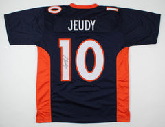 Jerry Jeudy Signed Denver Broncos Jersey (Beckett COA)  Ex-Alabama Wide Receiver