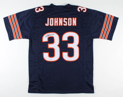 Jaylon Johnson Signed Chicago Bears Jersey (Beckett) 2020 2nd Round Pick / Utah