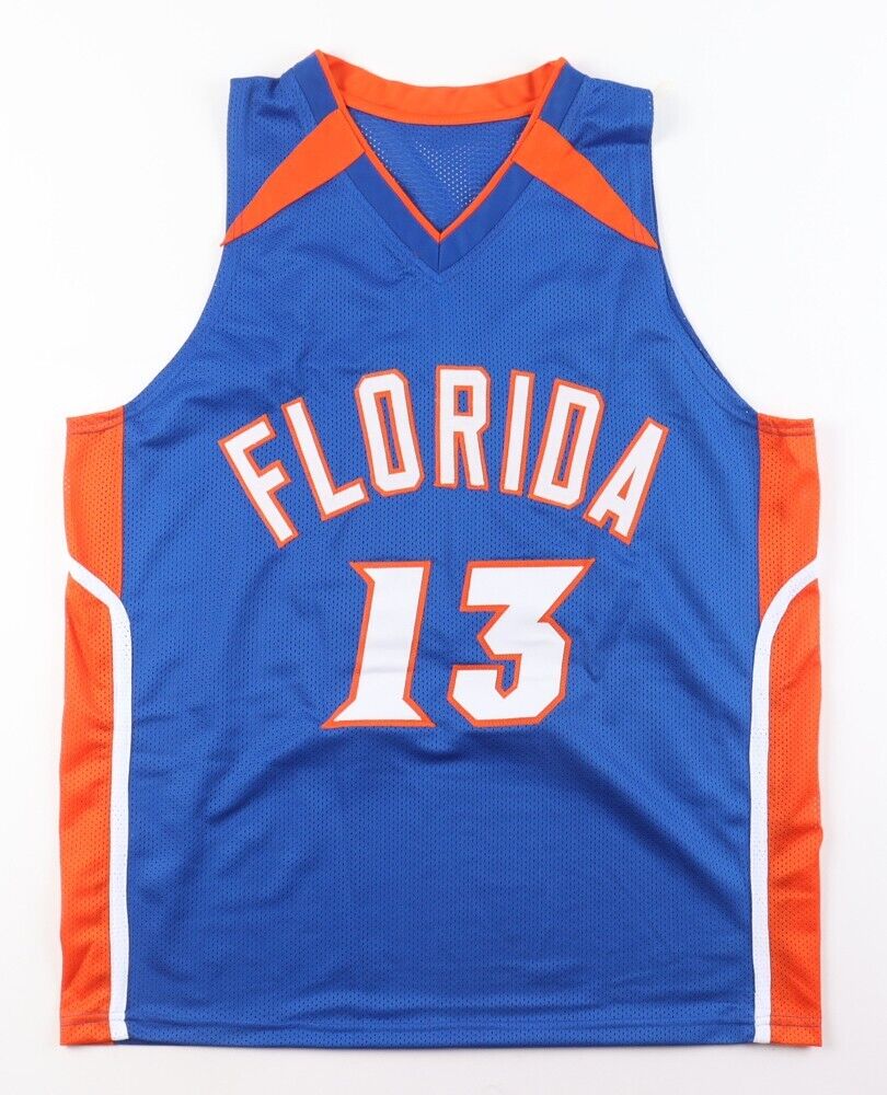 Joakim Noah Signed Florida Gators Jersey Schwartz COA 2xNCAA Basketb confinescollectibles