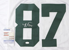 Romeo Doubs Signed Green Bay Packers Jersey (JSA COA) 2022 4th Rnd Pk/ Nevada WR
