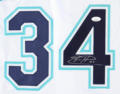 Felix Hernandez Signed Seattle Mariners Jersey (JSA) 2010 A.L. Cy Young Award