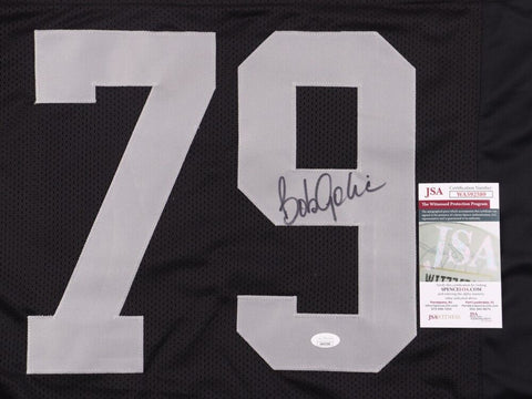 Bob Golic Signed Los Angeles Raiders Jersey (JSA COA) 3×Pro Bowl Def. Tackle