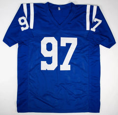 Laiatu Latu Signed Indianapolis Colts Blue Jersey (JSA COA) 2024 1st Round Pick