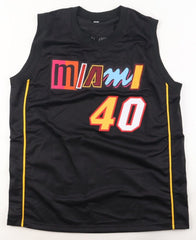 Udonis Haslem Signed Miami Heat Jersey (Beckett) 3×NBA Champion / Forward