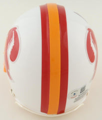 John Lynch Signed Tampa Bay Buccaneers Mini Helmet (Beckett) Super Bowl XXXVII