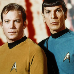William Shatner Signed "Star Trek" Uniform Shirt (JSA COA) Captain James T. Kirk