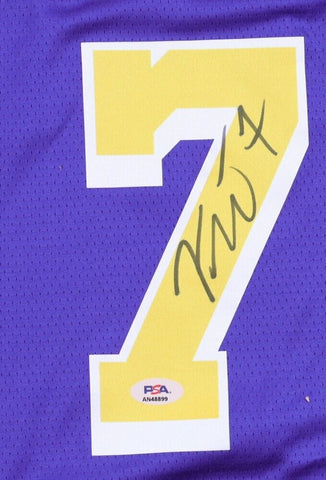 JaVale McGee Signed Los Angeles Lakers Jersey (PSA) 3xNBA Champ 2017, 2018, 2020