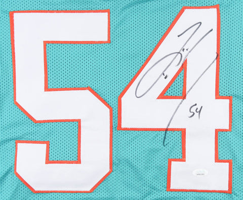 Zach Thomas Signed Miami Dolphins Jersey (JSA COA) 7xPro Bowl Linebacker