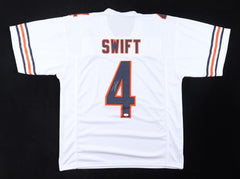 D'Andre Swift Signed Bears Jersey (JSA COA) Chicago's Feature Running Back 2024