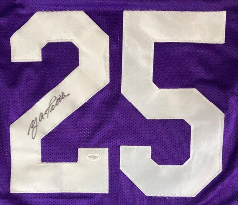 Y. A. Tittle Signed LSU Tigers Jersey (JSA) NY Giants & 49er All Pro Quarterback